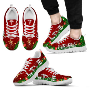 Nurse Love Christmas Shoes Fashion Sneaker…