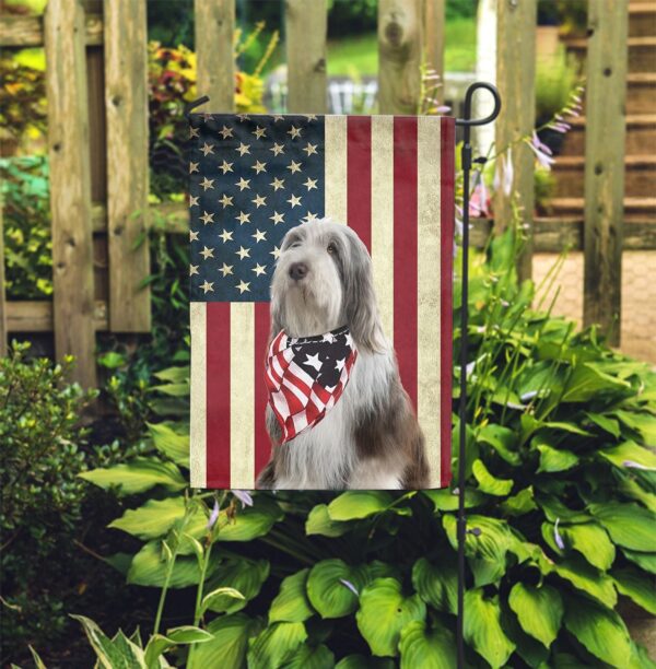 Old English Sheepdog Flag – Garden Dog Flag – Dog Owner Gift Ideas
