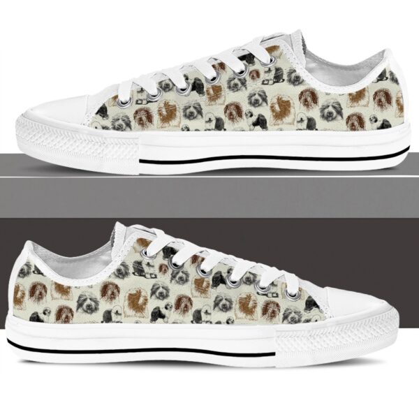Old English Sheepdog Low Top Shoes – Low Top Sneaker – Sneaker For Dog Walking