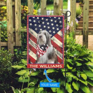 Old English Sheepdog Personalized Flag Custom Dog Flags Dog Lovers Gifts for Him or Her 3