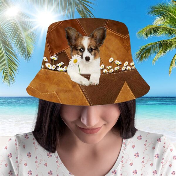 Papillon Bucket Hat – Hats To Walk With Your Beloved Dog – A Gift For Dog Lovers