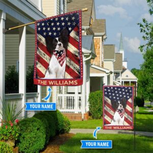 Papillon Personalized Flag Custom Dog Flags Dog Lovers Gifts for Him or Her 1