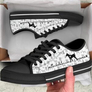 Patterdale Terrier Low Top Shoes Sneaker For Dog Walking Christmas Holiday Gift For Dog Lovers 2