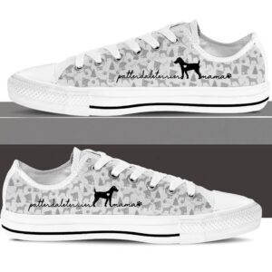 Patterdale Terrier Low Top Shoes Sneaker For Dog Walking Christmas Holiday Gift For Dog Lovers 3