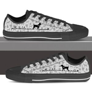 Patterdale Terrier Low Top Shoes Sneaker For Dog Walking Christmas Holiday Gift For Dog Lovers 4