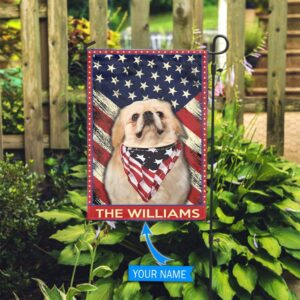 Pekingese Personalized Flag Custom Dog Flags Dog Lovers Gifts for Him or Her 3