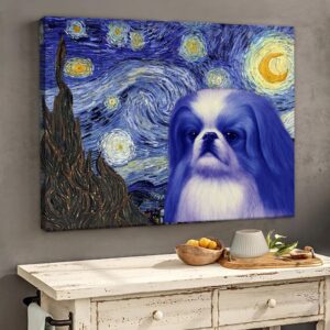Pekingese Poster Matte Canvas Poster To Print Gift For Dog Lovers 2