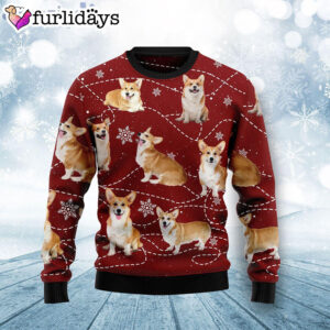 Pembroke Welsh Corgi Xmas Dog Lover Ugly Christmas Sweater Christmas Gift For Friends 1