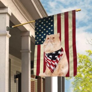 Persian Cat House Flag Cat Flags Outdoor Cat Lovers Gifts for Him or Her 1