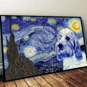 Petit Basset Griffon Vende CC 81en Poster Matte Canvas Dog Wall Art Prints Painting On Canvas 1