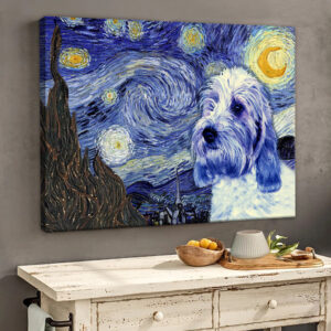 Petit Basset Griffon Vende CC 81en Poster Matte Canvas Dog Wall Art Prints Painting On Canvas 2