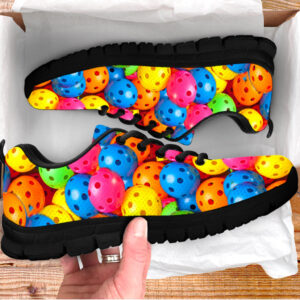 Pickleball Ball Color Sneaker Fashion Shoes Comfortable Running Walking Lightweight Casual Shoes Malalan 3