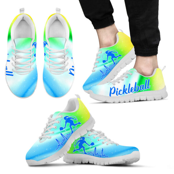 Pickleball Light Color Sneaker Fashion Shoes Comfortable Walking Running Lightweight Casual Shoes Malalan