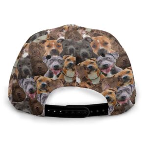 Pitbull Cap Caps For Dog Lovers Dog Hats Gifts For Relatives 3 qcqpyq