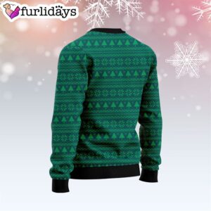 Polar Bear Sleigh Ugly Christmas Sweater Gift For Pet Lovers Christmas Outfits Gift 2