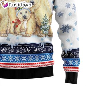 Polar Bears Christmas Ugly Christmas Sweater Gift For Pet Lovers Unisex Crewneck Sweater 7