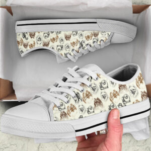 Pomeranian Low Top Shoes – Low…