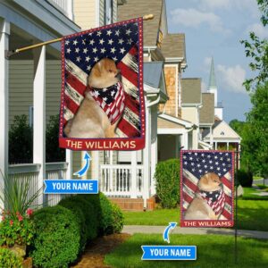 Pomeranian Personalized Flag Custom Dog Flags Dog Lovers Gifts for Him or Her 1