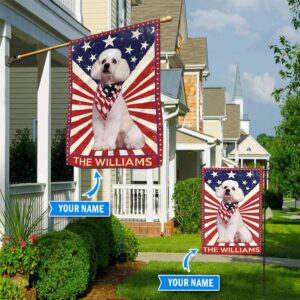 Poodle Personalized Flag Custom Dog Flags Dog Lovers Gifts for Him or Her 1