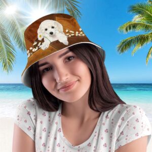 Poodle Bucket Hat Hats To Walk With Your Beloved Dog A Gift For Dog Lovers 1 v3dh7h