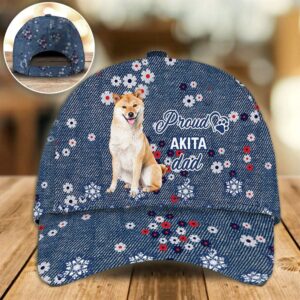 Proud Akita Dad Caps Caps For Dog Lovers Gifts Dog Hats For Relatives 1 akbiir