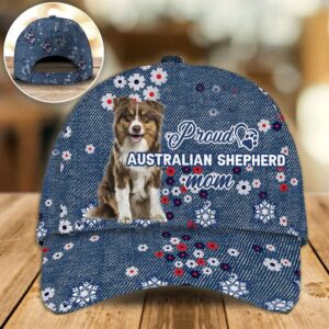 Proud Australian Shepherd Mom Caps Hats For Walking With Pets Dog Hats Gifts For Relatives 1 wrppi5