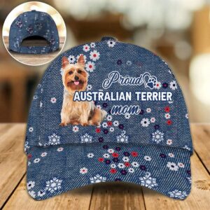 Proud Australian Terrier Mom Caps Hat For Going Out With Pets Dog Caps Gifts For Friends 1 fhfsgt