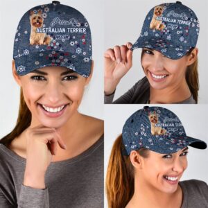 Proud Australian Terrier Mom Caps Hat For Going Out With Pets Dog Caps Gifts For Friends 2 ebmawa