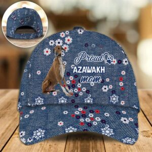 Proud Azawakh Mom Caps Hat For Going Out With Pets Dog Caps Gifts For Friends 1 vsi0hk