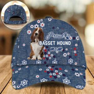 Proud Basset Hound Mom Caps Hats For Walking With Pets Dog Caps Gifts For Friends 1 m6simw
