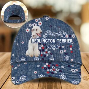 Proud Bedlington Terrier Mom Caps –…