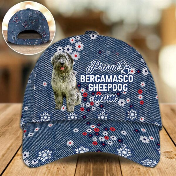 Proud Bergamasco Sheepdog Mom Caps – Hat For Going Out With Pets – Dog Caps Gifts For Friends