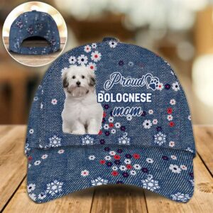 Proud Bolognese Mom Caps Hat For Going Out With Pets Dog Caps Gifts For Friends 1 jgfxr3