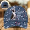 Proud Boston Terrier Dad Caps – Caps For Dog Lovers – Gifts Dog Hats For Relatives