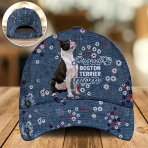 Proud Boston Terrier Mom Caps Hats For Walking With Pets Dog Caps Gifts For Friends 1 guckwf