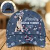 Proud Boston Terrier Mom Caps – Hats For Walking With Pets – Dog Hats Gifts For Relatives