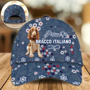 Proud Bracco Italiano Mom Caps Hats For Walking With Pets Dog Caps Gifts For Friends 1 nwgstu