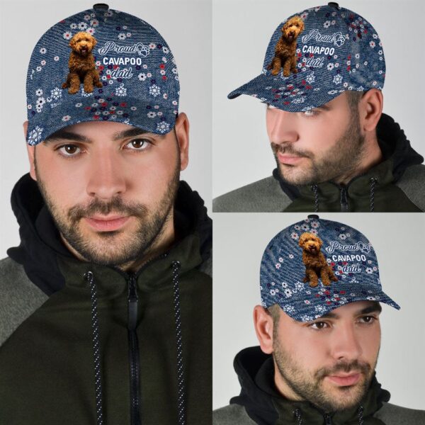Proud Cavapoo Dad Caps – Caps For Dog Lovers – Gifts Dog Hats For Relatives