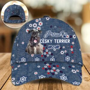 Proud Cesky Terrier Mom Caps –…
