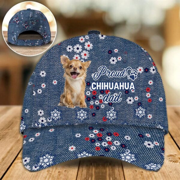 Proud Chihuahua Dad Caps – Caps For Dog Lovers – Gifts Dog Hats For Friends