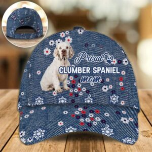 Proud Clumber Spaniel Mom Caps –…