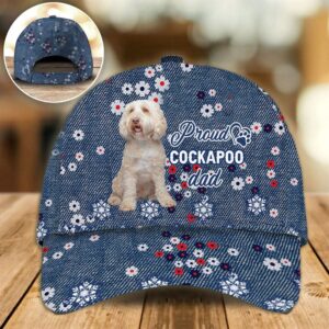 Proud Cockapoo Dad Caps Caps For Dog Lovers Gifts Dog Hats For Relatives 1 wkxtru