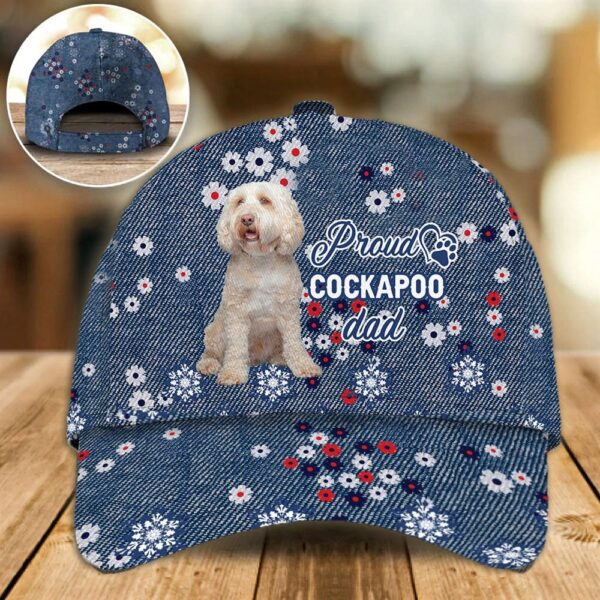 Proud Cockapoo Dad Caps – Caps For Dog Lovers – Gifts Dog Hats For Relatives