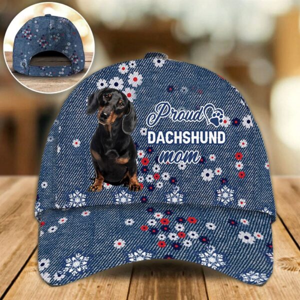 Proud Dachshund Mom Caps – Hat For Going Out With Pets – Dog Caps Gifts For Friends
