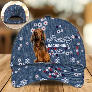 Proud Dachshund Mom Caps Hats For Walking With Pets Dog Hats Gifts For Relatives 1 aiyisx