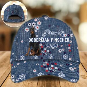Proud Doberman Pinscher Mom Caps –…