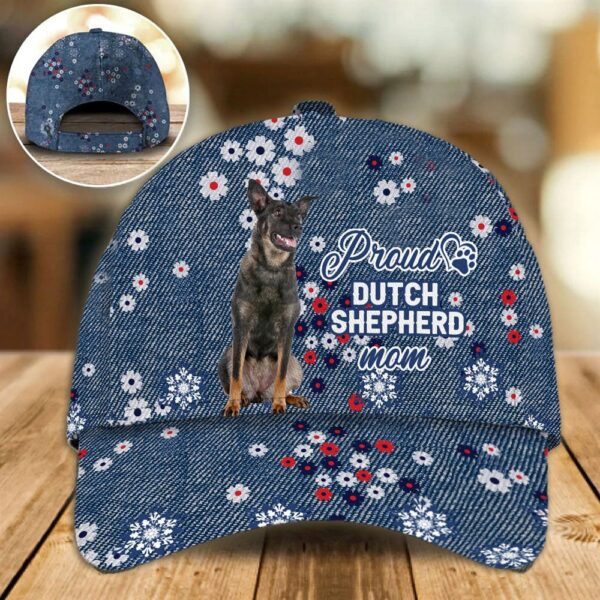 Proud Dutch Shepherd Mom Caps – Hats For Walking With Pets – Dog Hats Gifts For Relatives