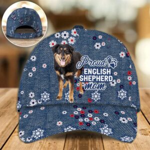 Proud English Shepherd Mom Caps Hats For Walking With Pets Dog Caps Gifts For Friends 1 ptxicw