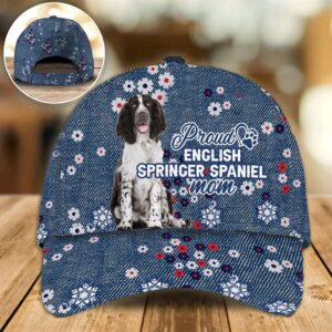 Proud English Springer Spaniel Mom Caps…