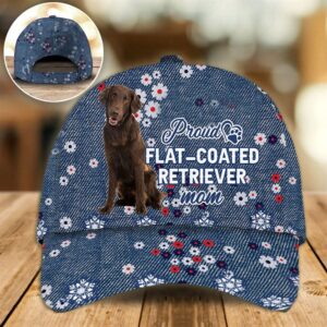 Proud Flat Coated Retriever Mom Caps…